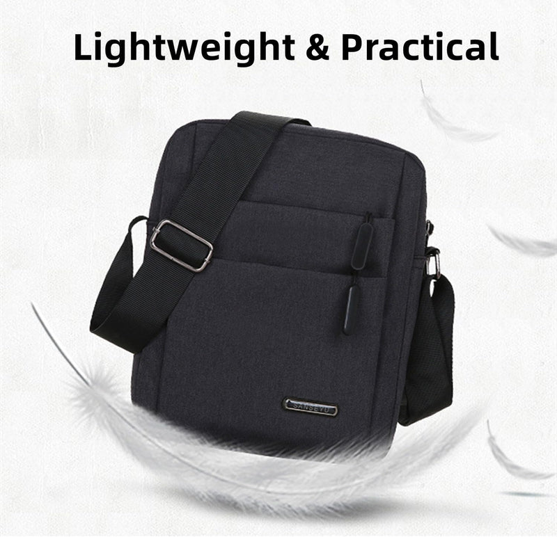 Men’s Waterproof Crossbody Sling Bag with Multiple Pockets – Corven