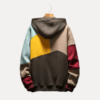 Men's hoodie with knit & print design – WinterEase