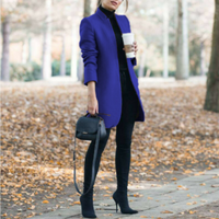 Women's Stand Collar Winter Coat with Timeless Design – Reginel