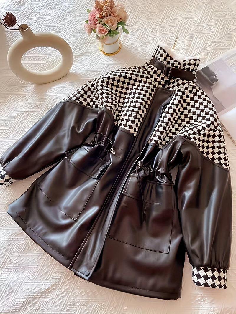 Ladies' plush jacket for autumn & winter – Maribel