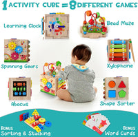 8-in-1 Montessori Play Cube – Cubbi-State of Style