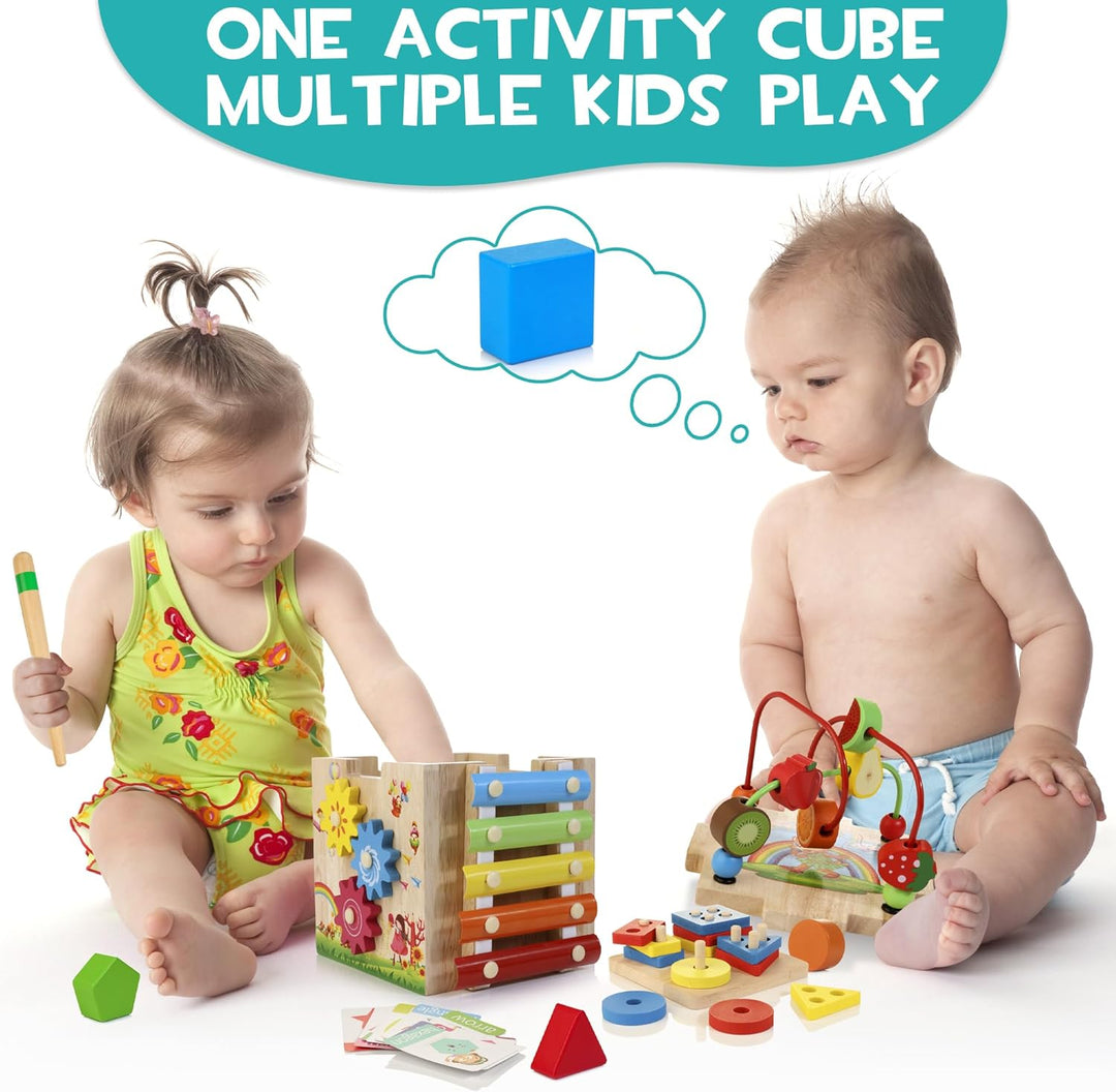 8-in-1 Montessori Play Cube – Cubbi-State of Style