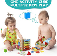 8-in-1 Montessori Play Cube – Cubbi-State of Style