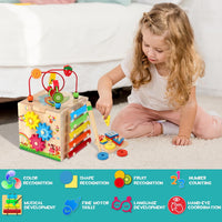 8-in-1 Montessori Play Cube – Cubbi-State of Style