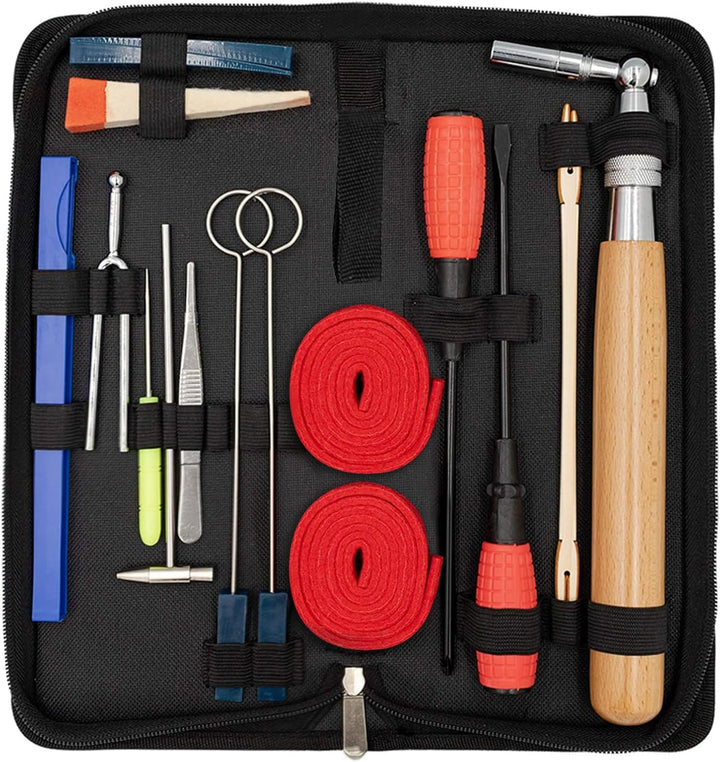Professional 16-Piece Piano Tuning Kit with Storage Case – Arvena