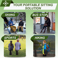 Collapsible Stool with Cushion – SitMax