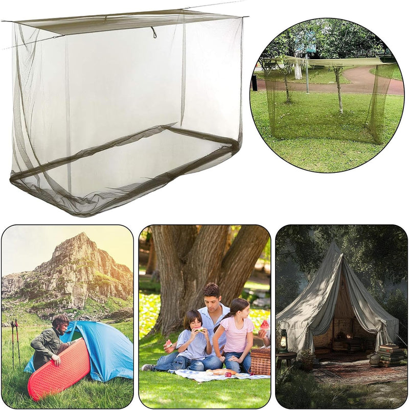 Outdoor Rectangular Fly Net Canopy – Ventora