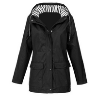 Water- and windproof women's jacket for autumn and winter – Leona