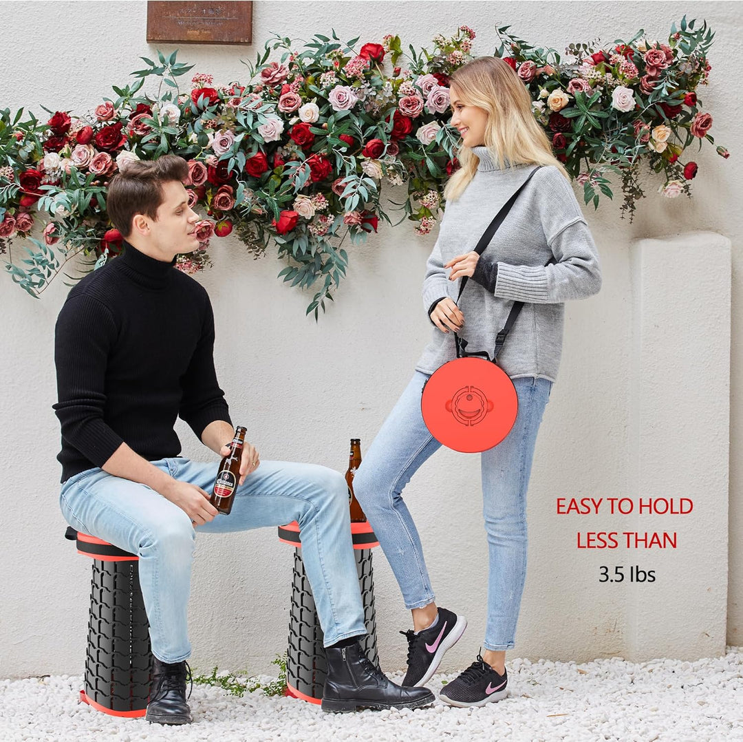 Collapsible Stool with Cushion – SitMax