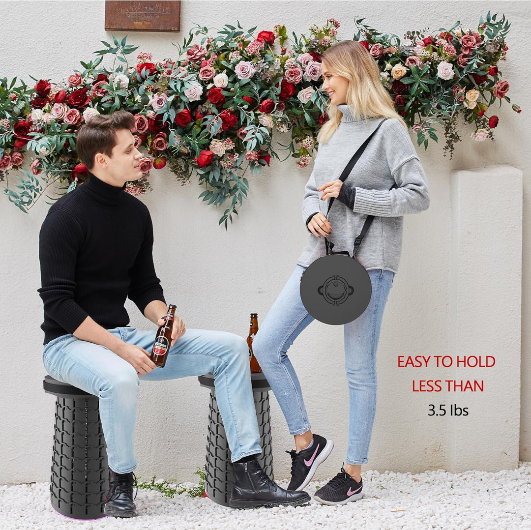 Collapsible Stool with Cushion – SitMax