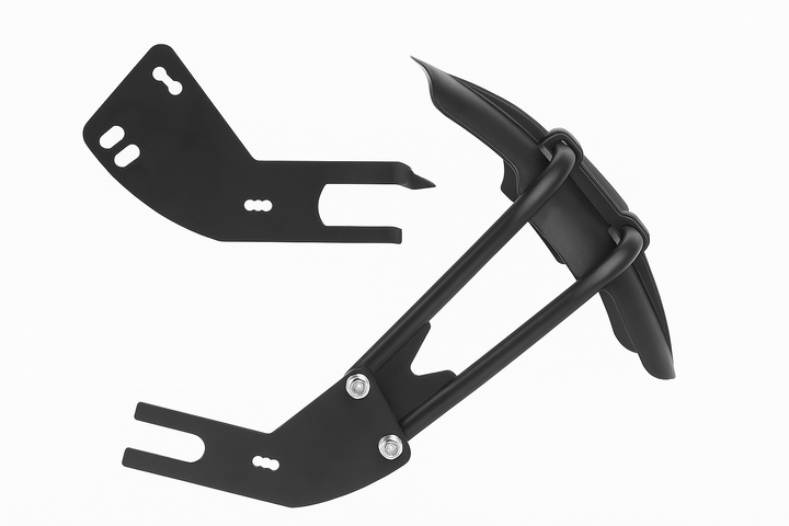 Universal Motorcycle Rear Fender Mudguard with Steel Bracket – TrailGuard