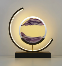 Einzigartige Sandlandschaft Lampe - SerenityLamp
