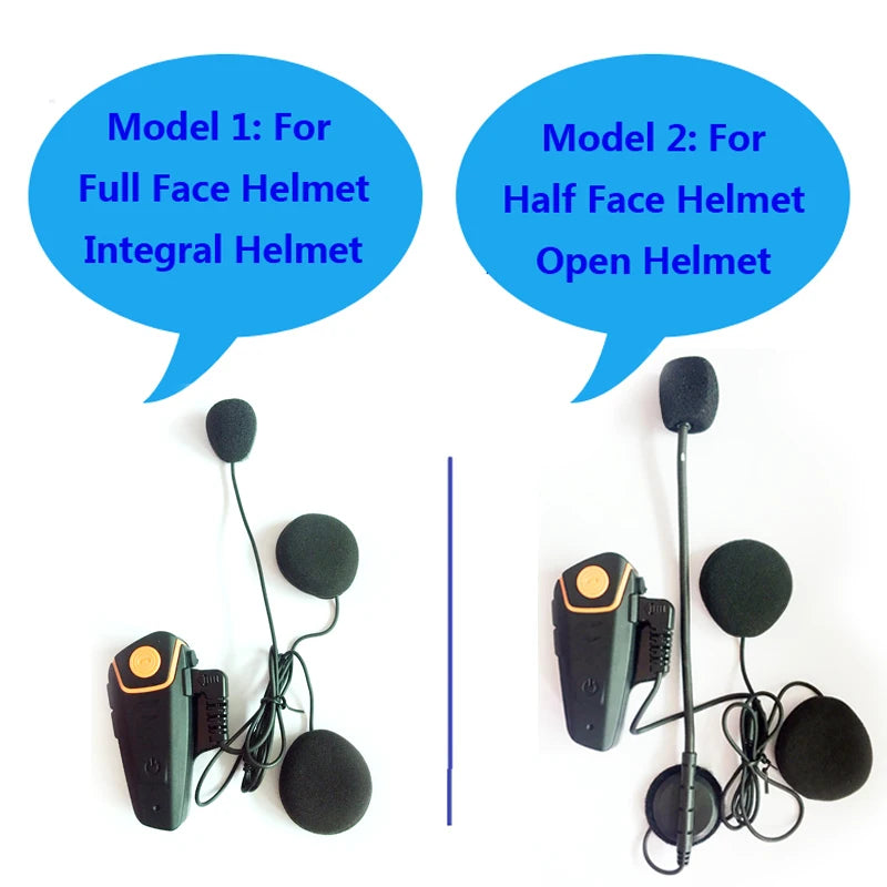 Waterproof Bluetooth Motorcycle Intercom with FM & 1000M Range – RoadLink