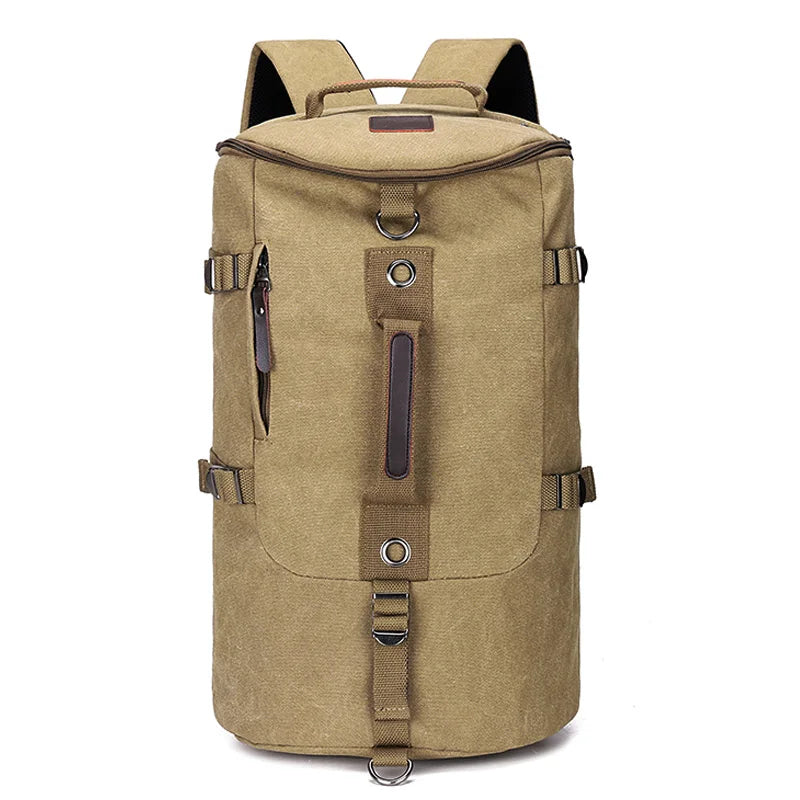 Large Capacity Canvas Travel Backpack – TrailHaven