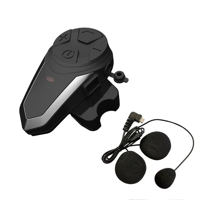 Motorcycle Helmet Bluetooth Intercom with FM & 1000m Range – RoadLink S3