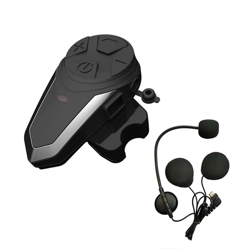 Motorcycle Helmet Bluetooth Intercom with FM & 1000m Range – RoadLink S3