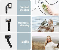 Wireless Tripod Grip with Remote Control for Camera Zoom & Recording – Navoris