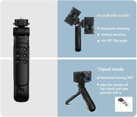 Wireless Tripod Grip with Remote Control for Camera Zoom & Recording – Navoris