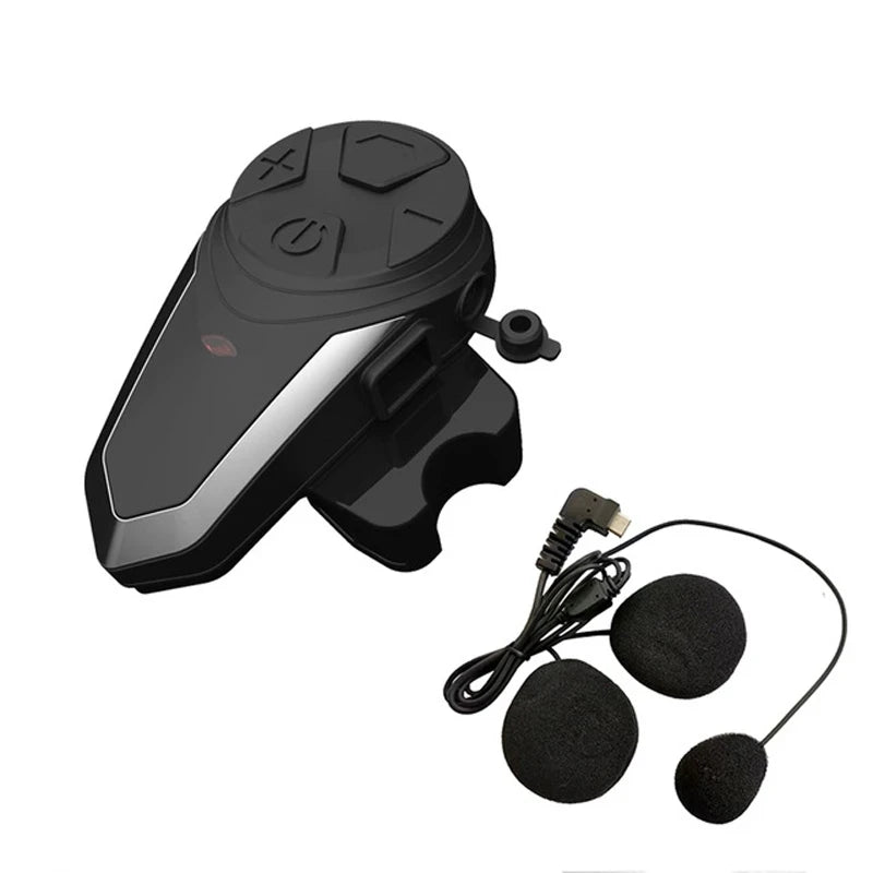Motorcycle Helmet Bluetooth Intercom with FM & 1000m Range – RoadLink S3