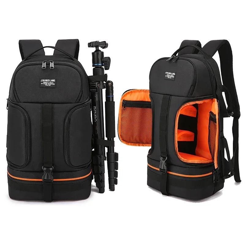 Professional Waterproof DSLR Camera Backpack with Tripod Straps & Rain Cover – Darius
