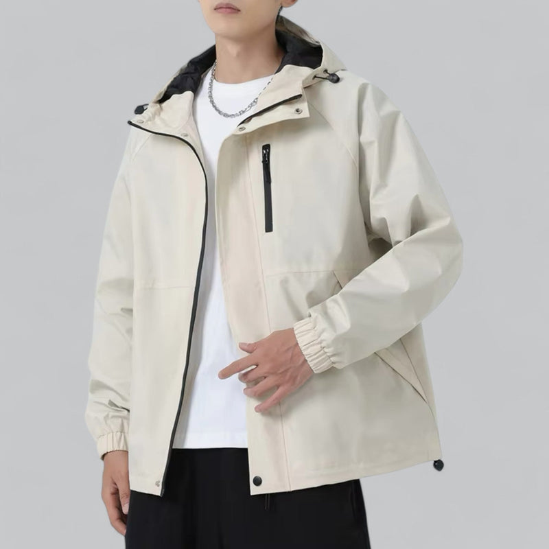 Men's windbreaker with relaxed fit & weather protection – Damian