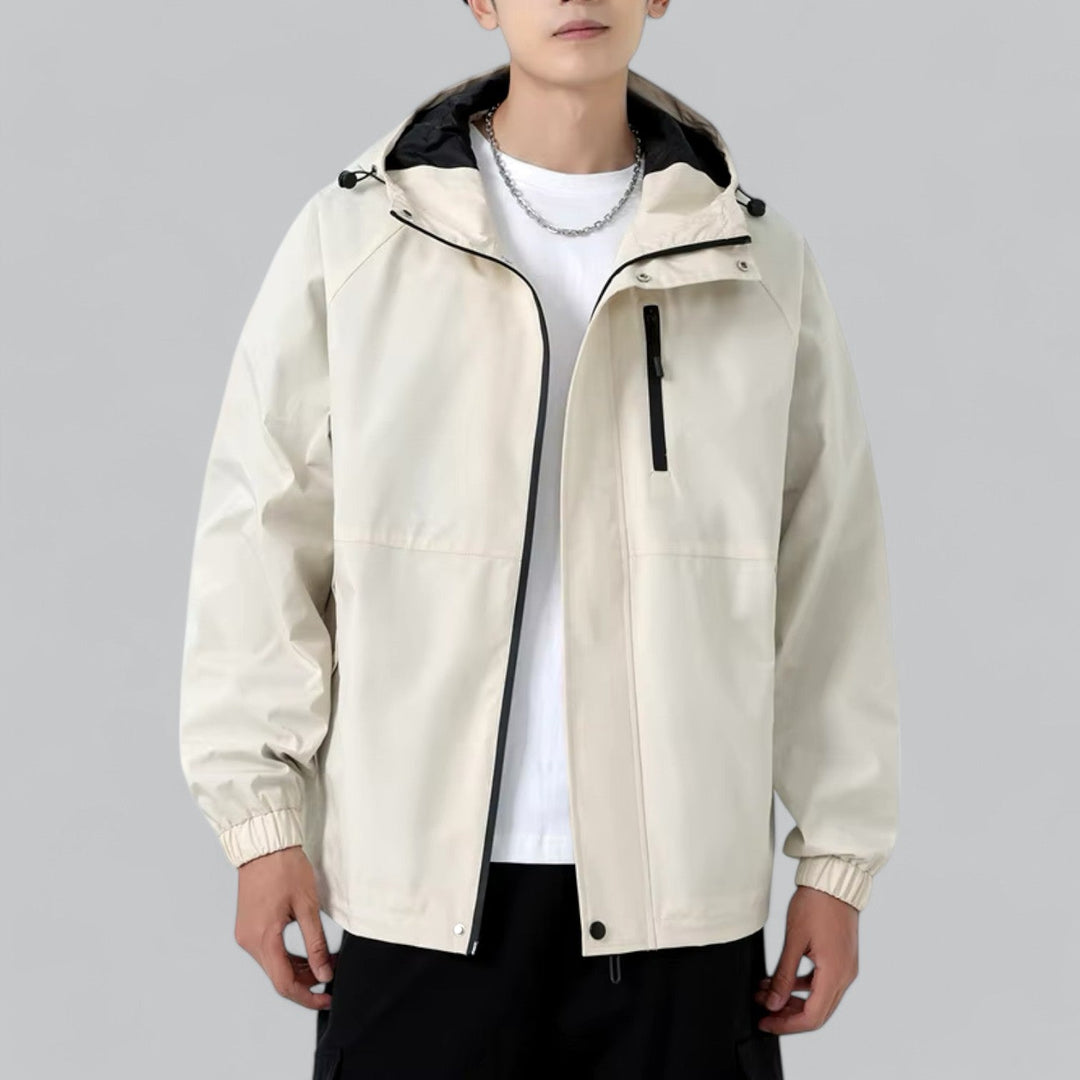 Men's windbreaker with relaxed fit & weather protection – Damian