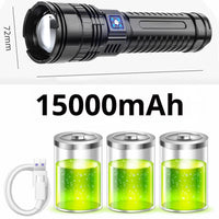 Rechargeable 10000 Lumen LED Torch 1+1 FREE – Striker