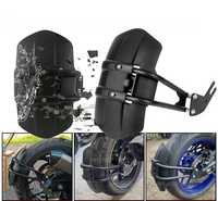 Universal Motorcycle Rear Fender Mudguard with Steel Bracket – TrailGuard