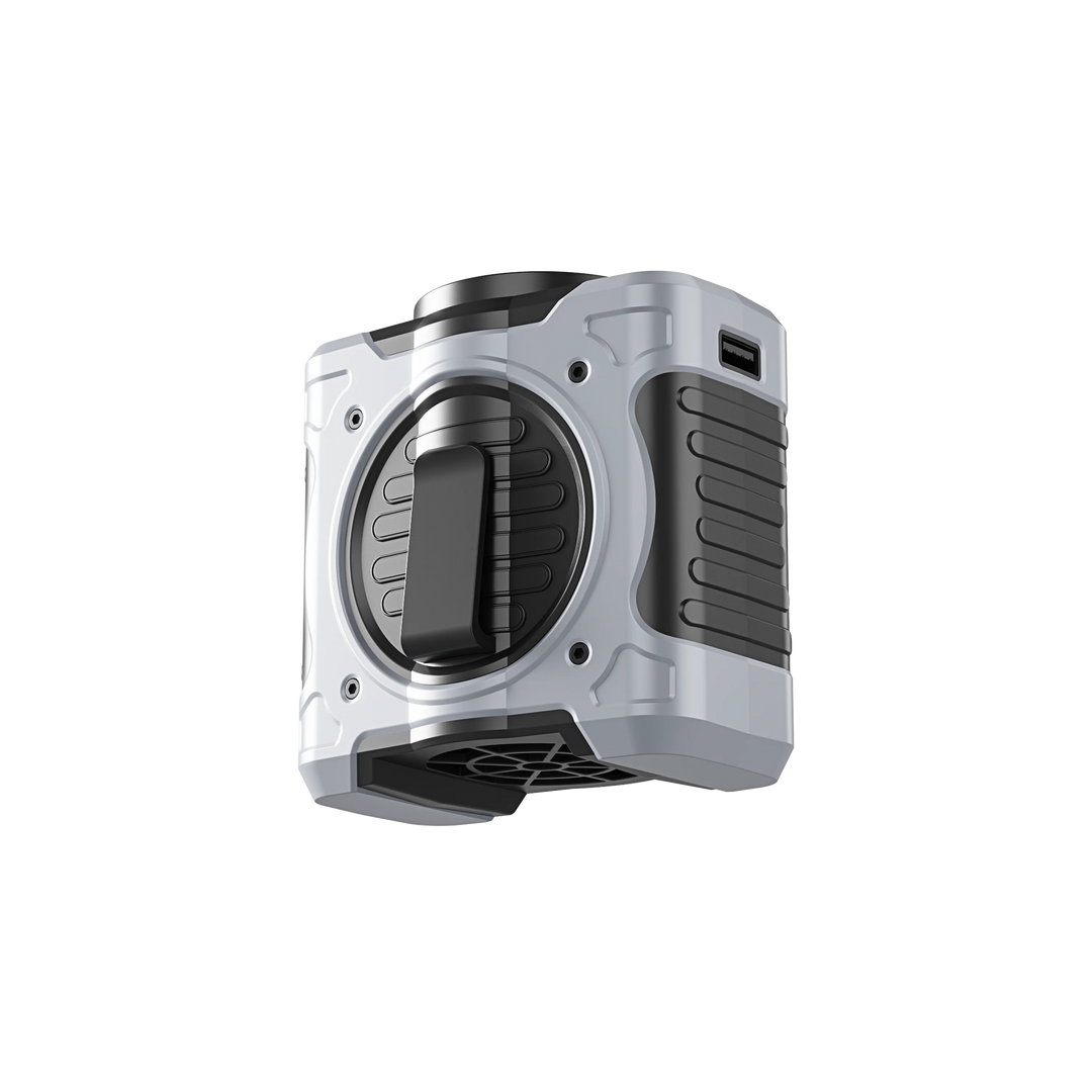 8000mAh Waist Clip Fan with Refrigeration & 199 Speed Settings – ChillMate
