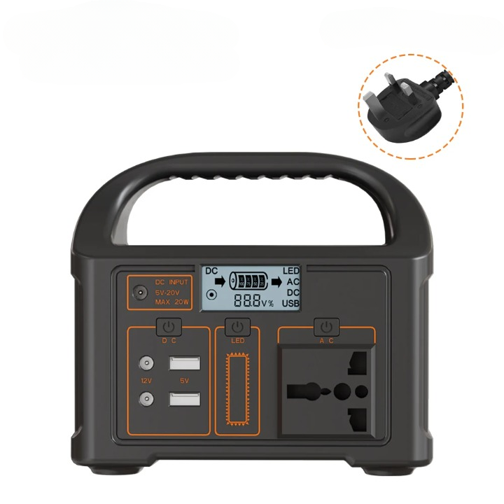 100W 24,000mAh Portable Power Station with LiFePO4 Battery – PowerGo