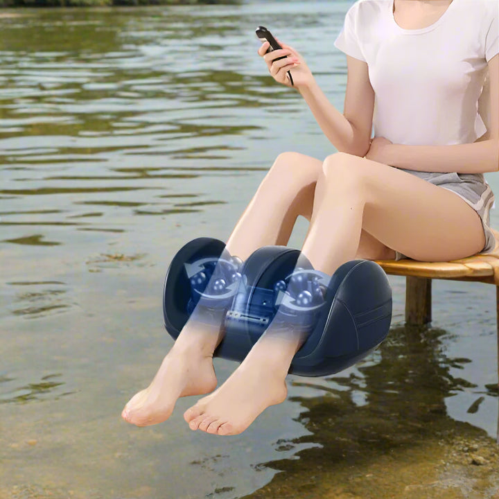 Extra Large Electric Shiatsu Foot & Calf Massager with Heat – Orion