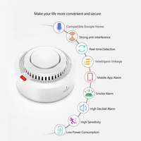 Smart WiFi Smoke Detector Fire Alarm 85dB – SafeSense