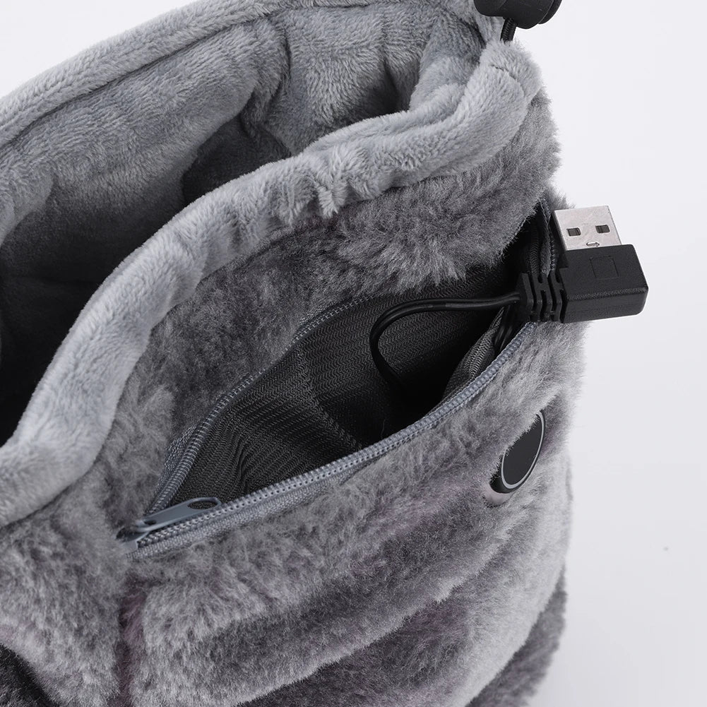Electric USB Slippers with Plush Lining – WarmFeet