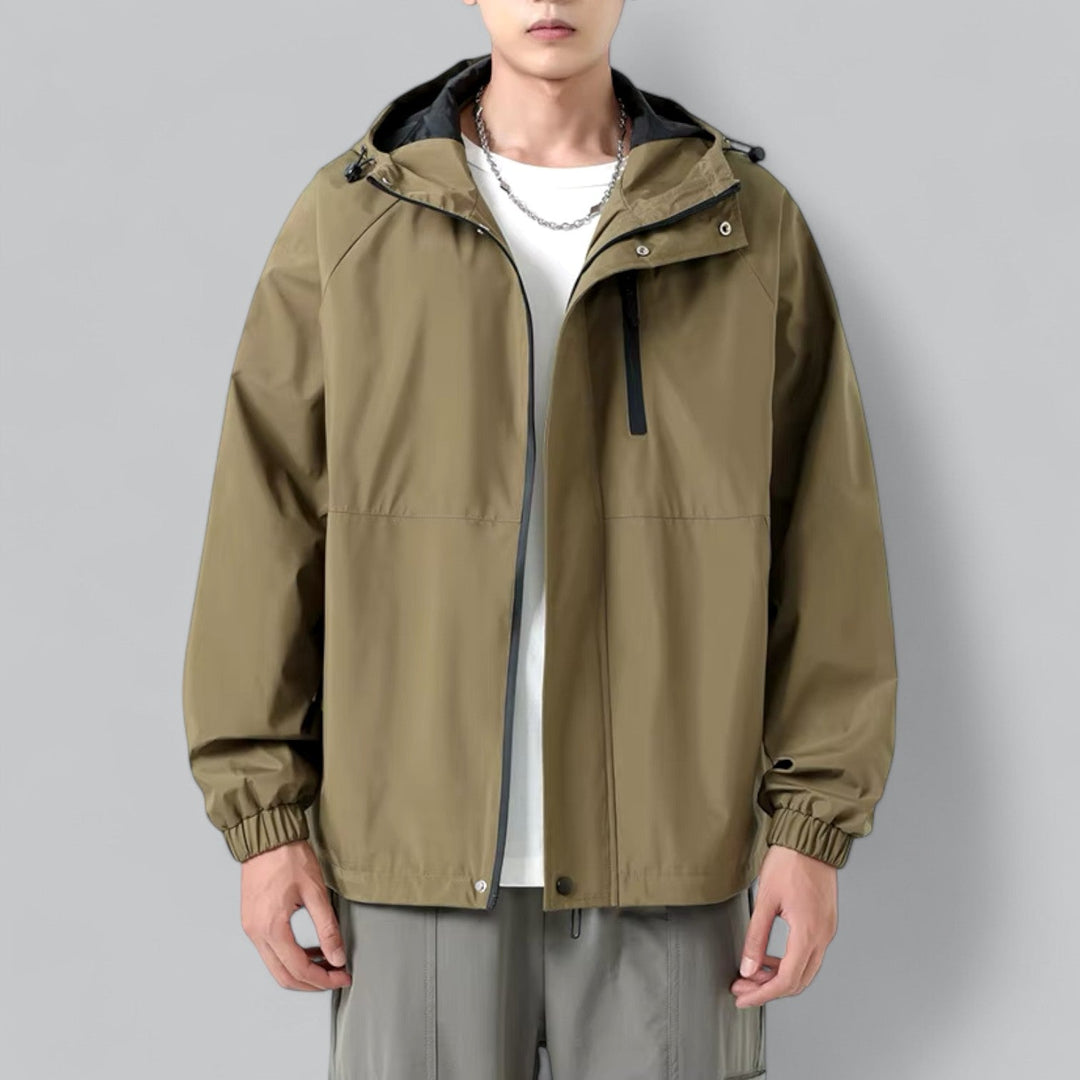Men's windbreaker with relaxed fit & weather protection – Damian
