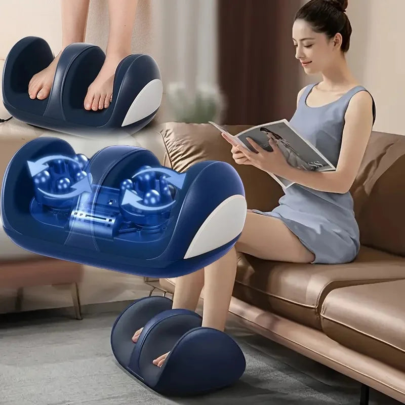 Extra Large Electric Shiatsu Foot & Calf Massager with Heat – Orion