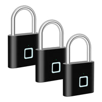Smart Fingerprint Padlock with USB Charging & Waterproof Design – Titan