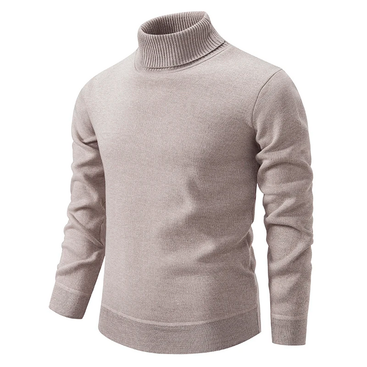 Soft & Comfortable Men's Roll Neck Jumper made of Cotton - Jonas