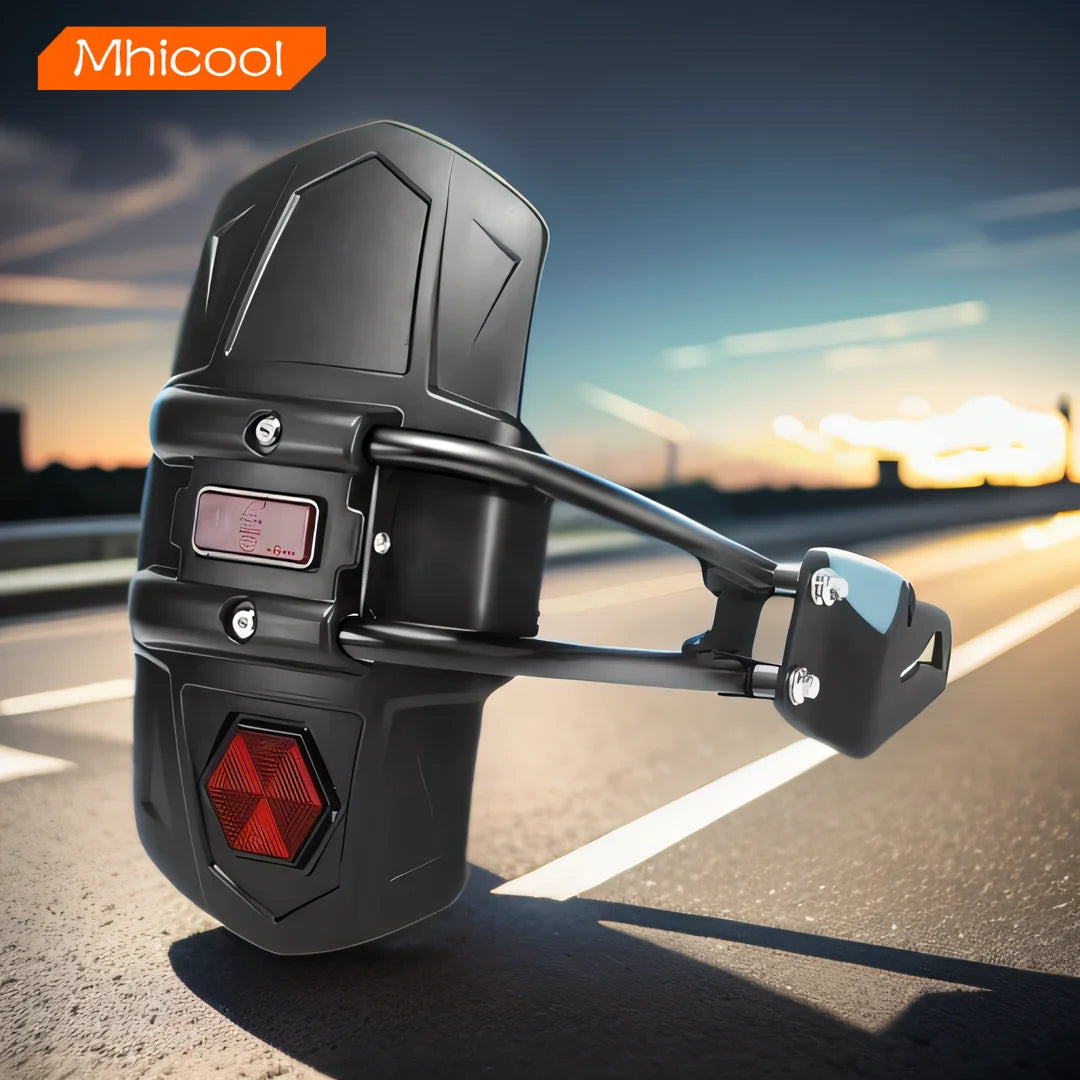 Universal Motorcycle Rear Mudguard Fender with Reflector – RoadGuard
