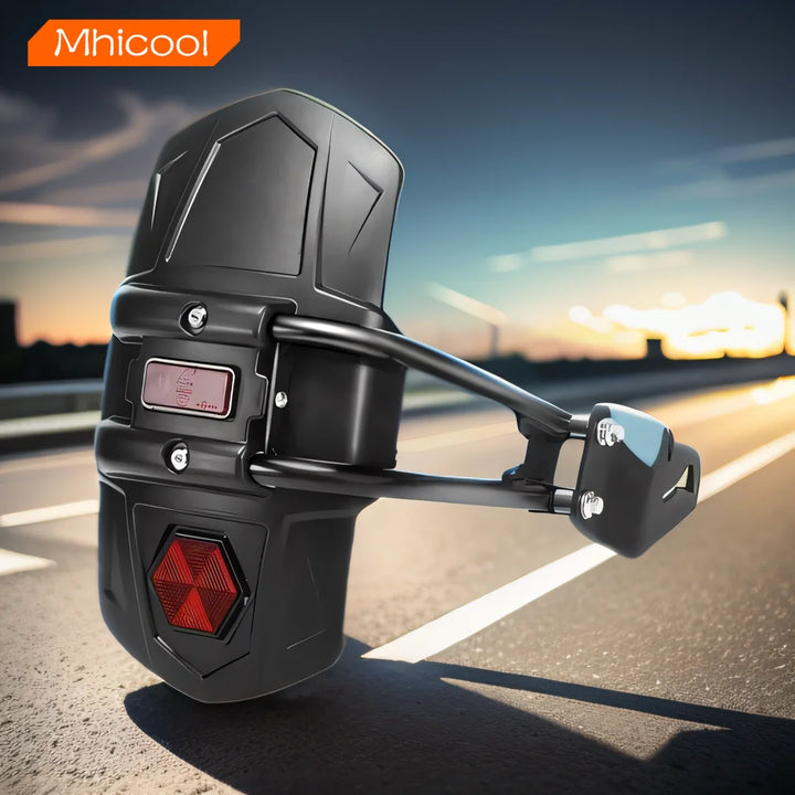 Universal Motorcycle Rear Mudguard Fender with Reflector – RoadGuard