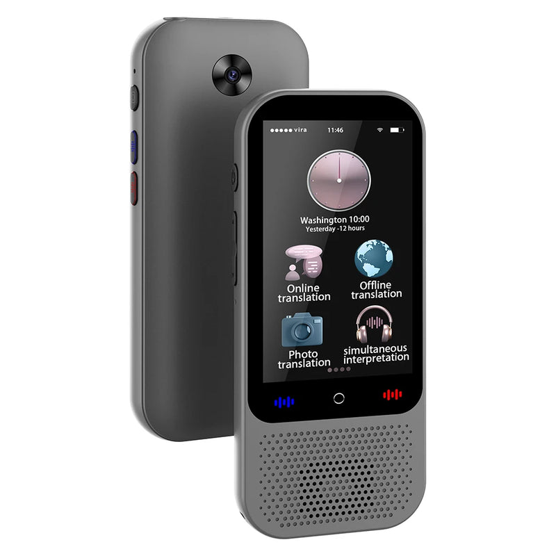 Portable Voice Translator Device with 138 Languages and Offline Support