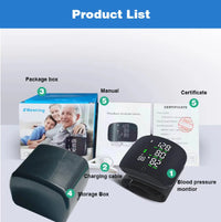 Digital Wrist Blood Pressure Monitor with LCD Display – PulseTrack