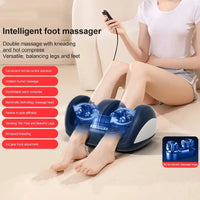 Extra Large Electric Shiatsu Foot & Calf Massager with Heat – Orion