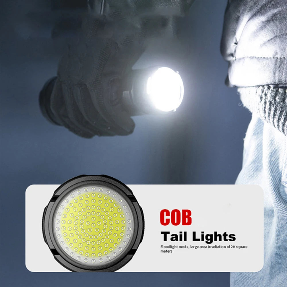 Rechargeable 10000 Lumen LED Torch 1+1 FREE – Striker