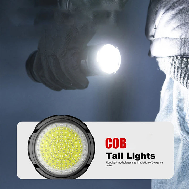 Rechargeable 10000 Lumen LED Torch 1+1 FREE – Striker