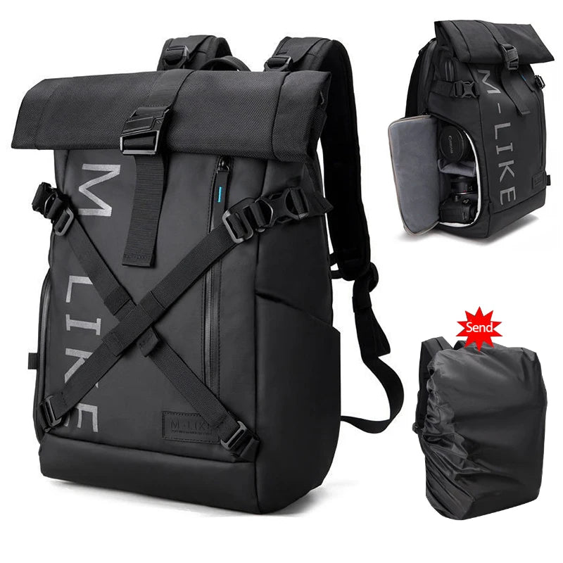 Waterproof Camera Backpack – Stravos – (Large Capacity)