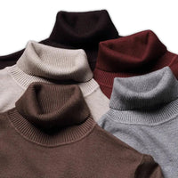 Soft & Comfortable Men's Roll Neck Jumper made of Cotton - Jonas