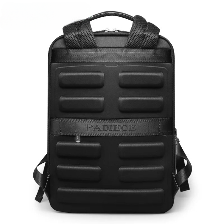 Full-Grain Leather Backpack with 17 Inch Laptop Compartment