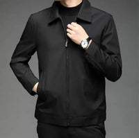 Padded men's winter jacket made of polyester – Arvid