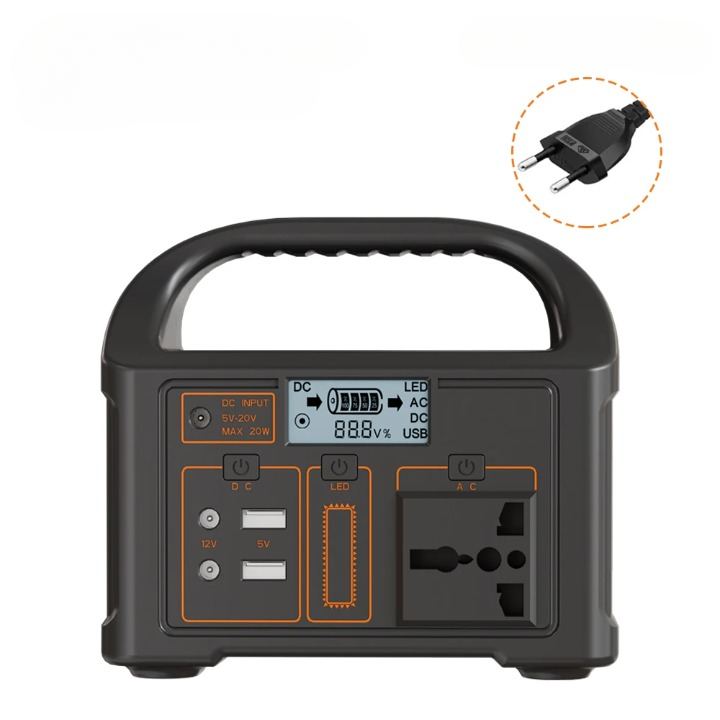 100W 24,000mAh Portable Power Station with LiFePO4 Battery – PowerGo