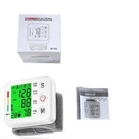 Digital Wrist Blood Pressure Monitor with LCD Display – PulseTrack
